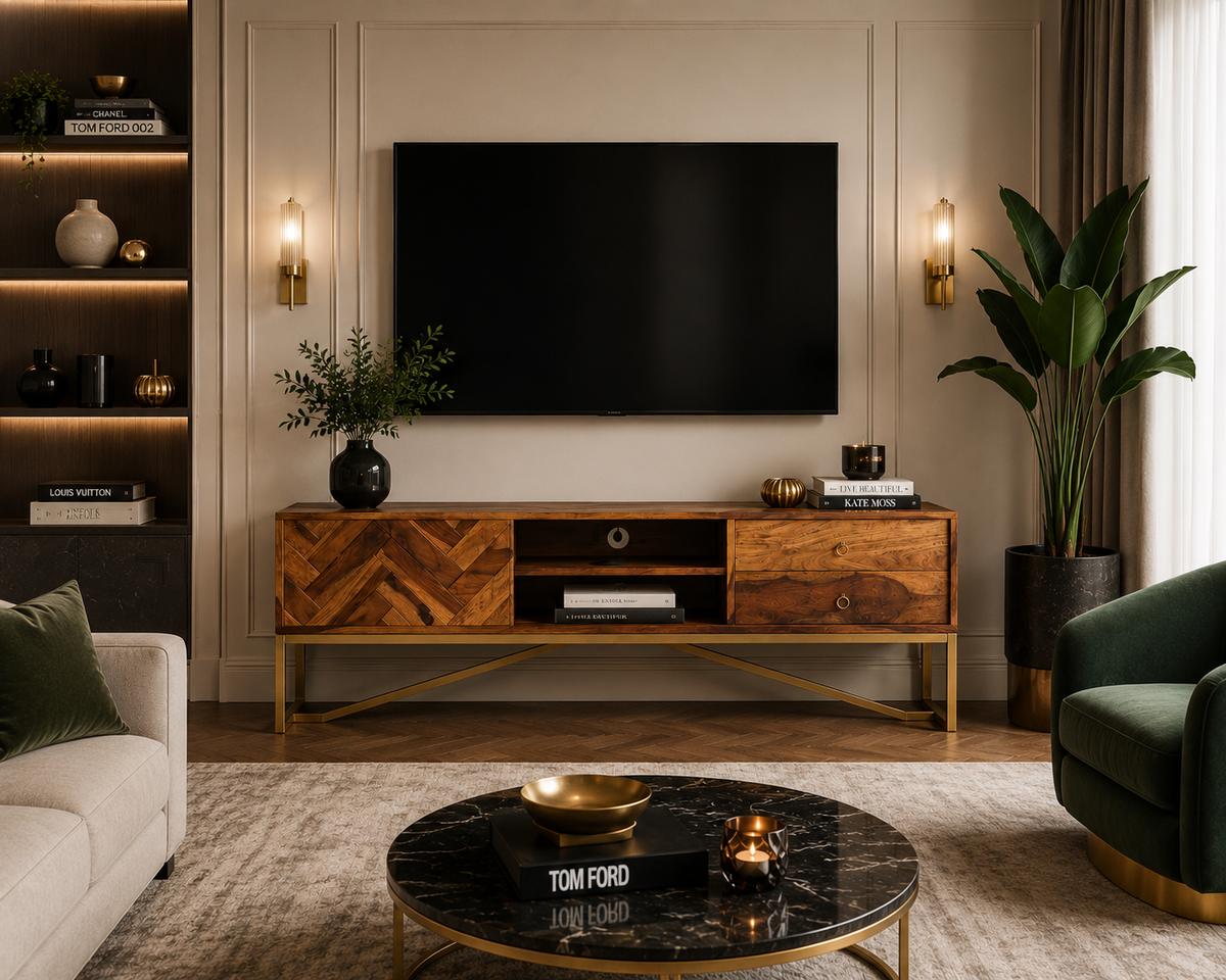Bois de sesham massif 140x30x45