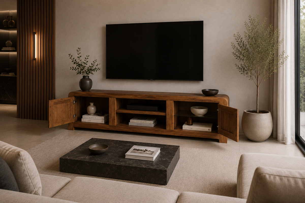 Bois acacia massif 120x30x40