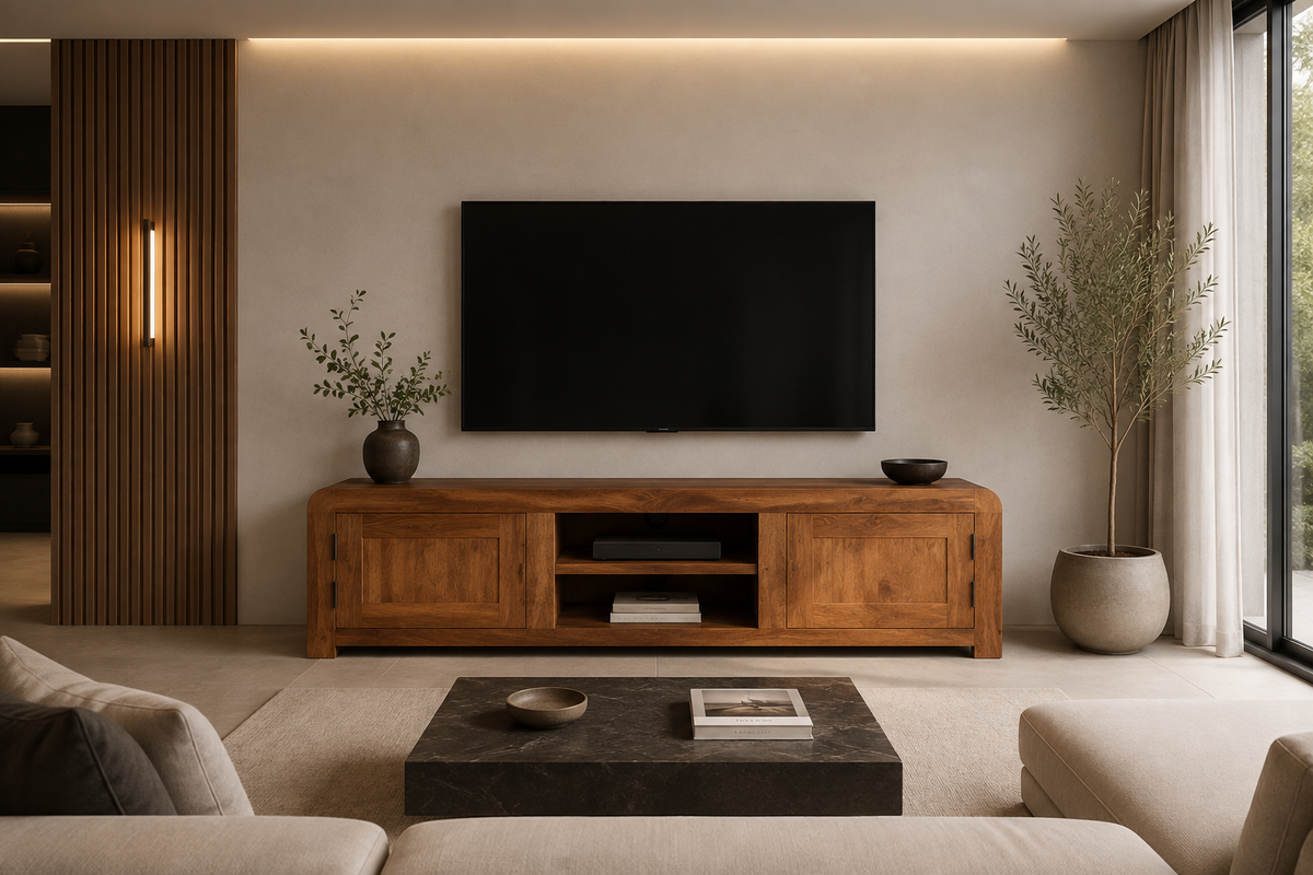 Bois acacia massif 120x30x40
