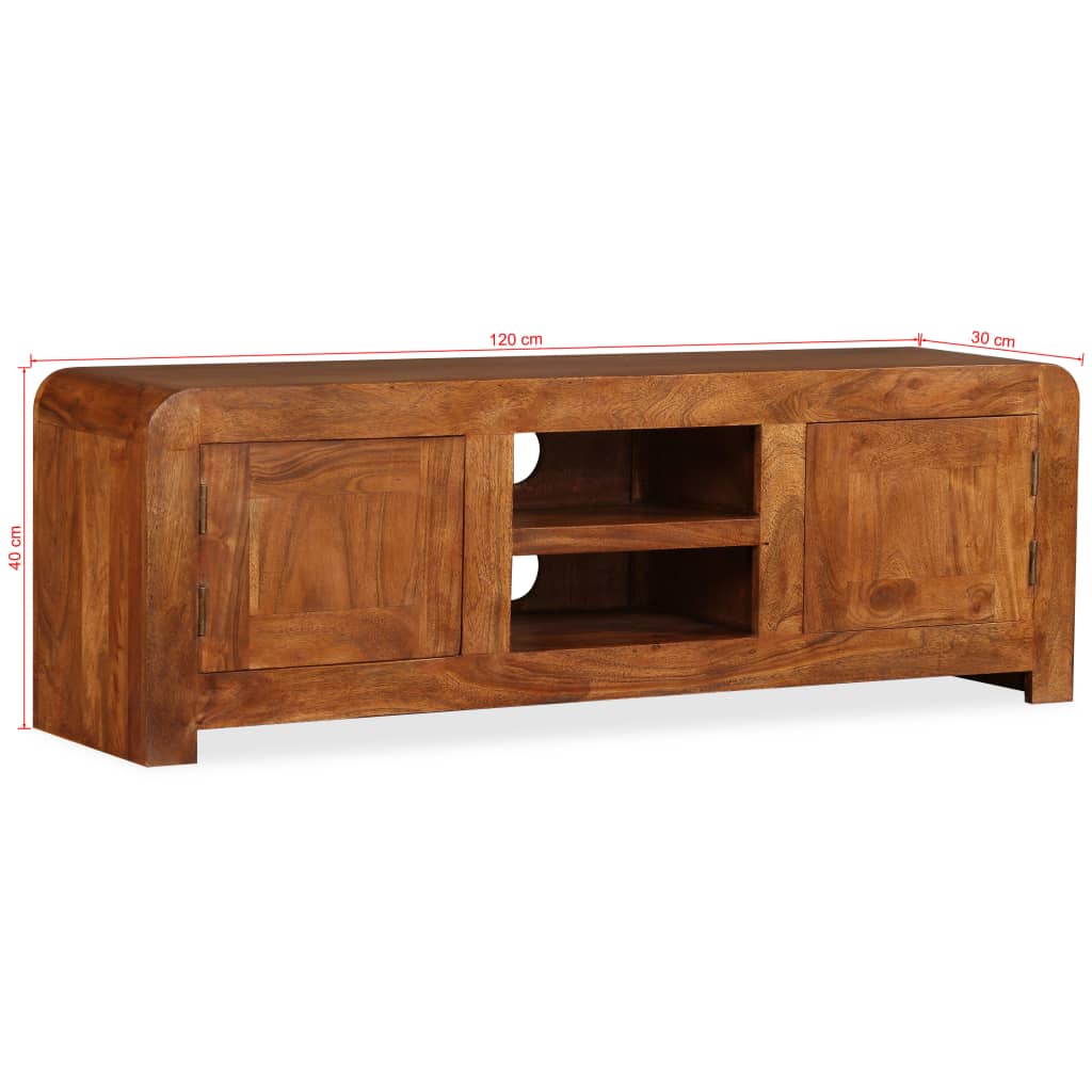 Bois acacia massif 120x30x40